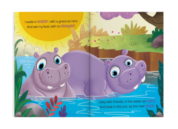 Animals World Hello Hippo - Image 2