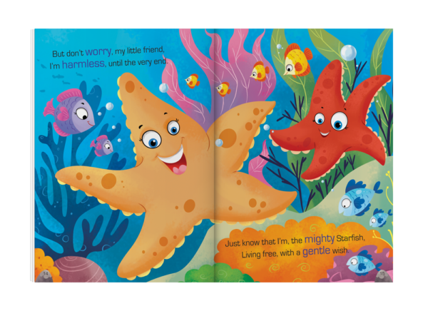 Animals World Hello Starfish - Image 2
