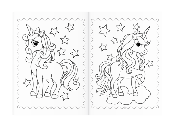 My Favourite  Unicorn Colouring Book - Image 2